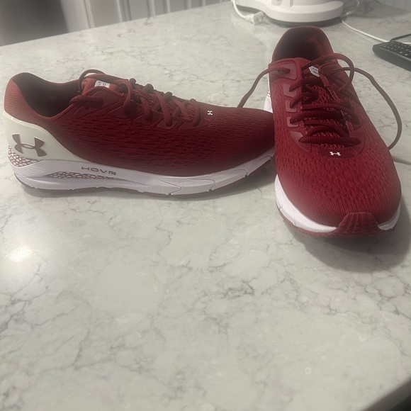 Under Armour Burgundy Athletic Shoes - Picture 2 of 2